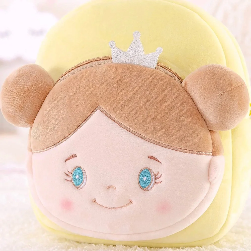 Gloveleya Toddler Backpack for Kids Plush Bag Angel Girl Yellow Age 2